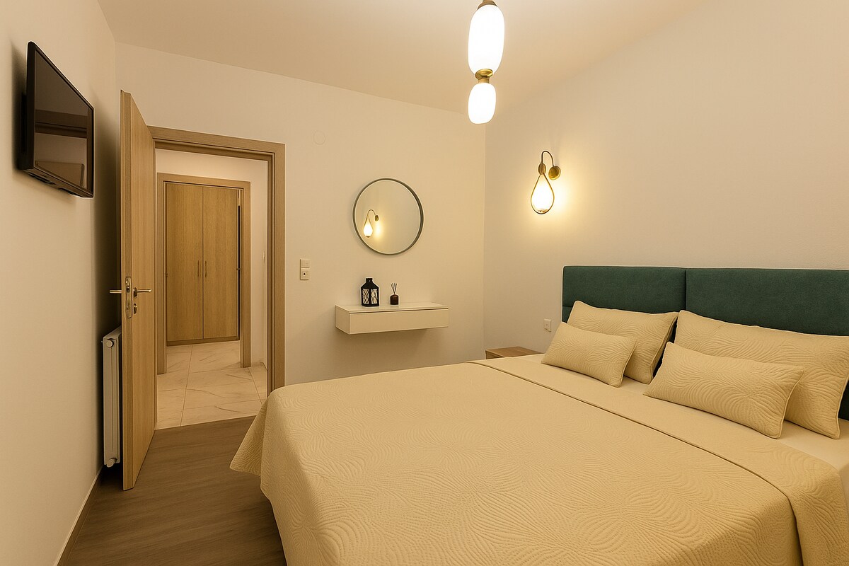 Pantheon Apartments bedroom