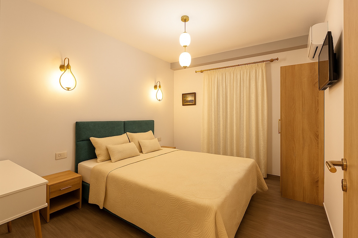 Pantheon Apartments living area
